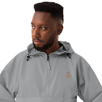 Ghost Bunny Embroidered Champion Packable Jacket