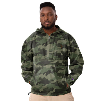 Ghost Bunny Embroidered Champion Packable Jacket