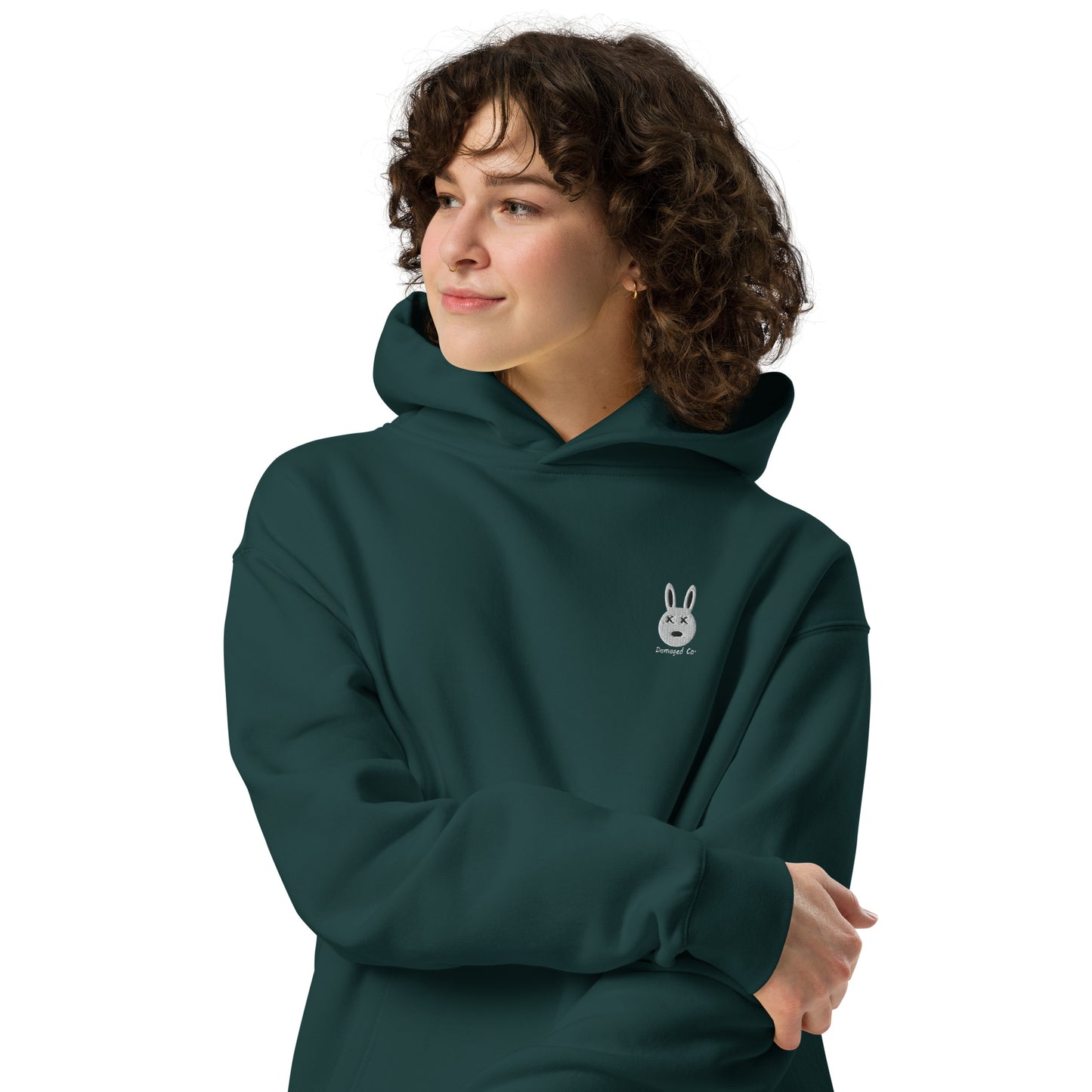 Classic Logo Unisex Oversized Hoodie