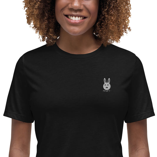 Classic Logo Embroidered Women's Relaxed T-Shirt