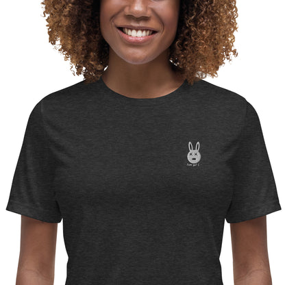 Classic Logo Embroidered Women's Relaxed T-Shirt