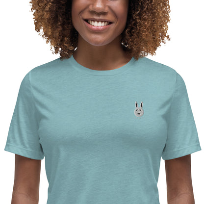 Classic Logo Embroidered Women's Relaxed T-Shirt