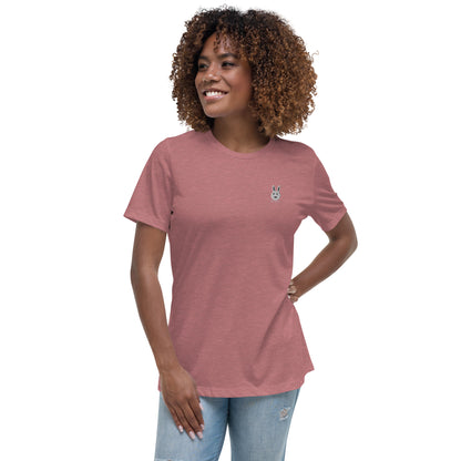 Classic Logo Embroidered Women's Relaxed T-Shirt