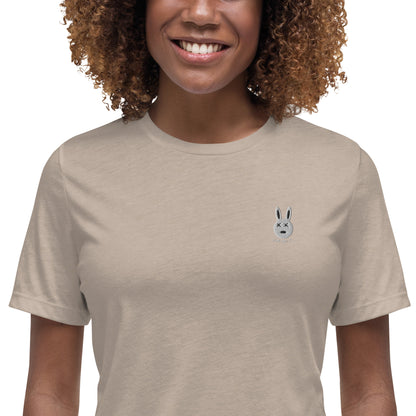 Classic Logo Embroidered Women's Relaxed T-Shirt